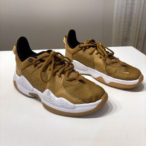 Nike Men's PG5 Wheat Low Top Lace Up Basketball Shoes‎ Sneakers US Size 7.5